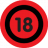 18 Korhatár besorolás piktrogram