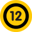 12 Korhatár besorolás piktrogram