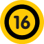 16 Korhatár besorolás piktrogram